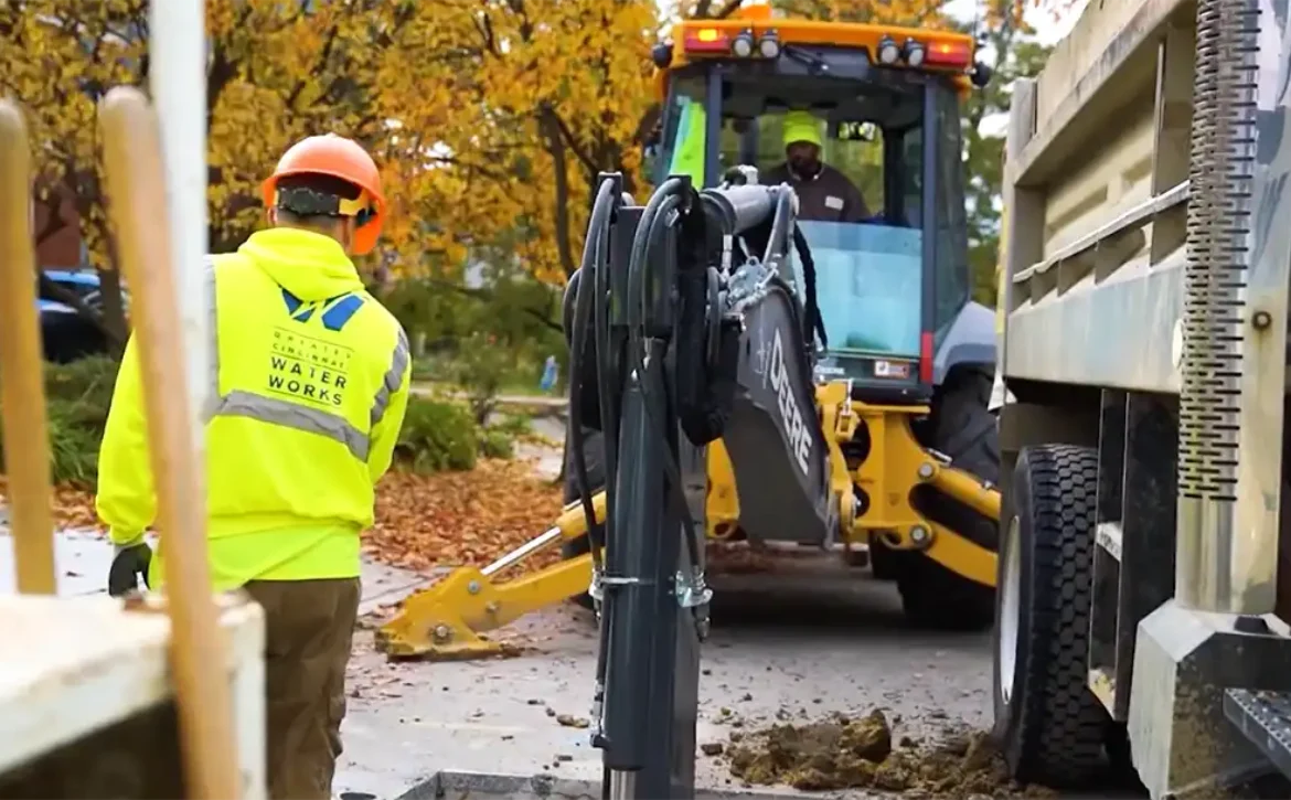Water Works service line replacement program