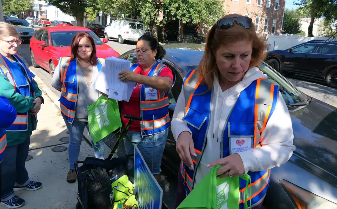Volunteers check for lead water pipes in Lancaster homes