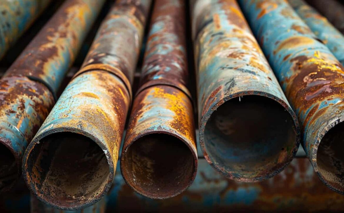 Rusty pipes