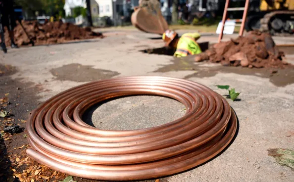 Copper pipes