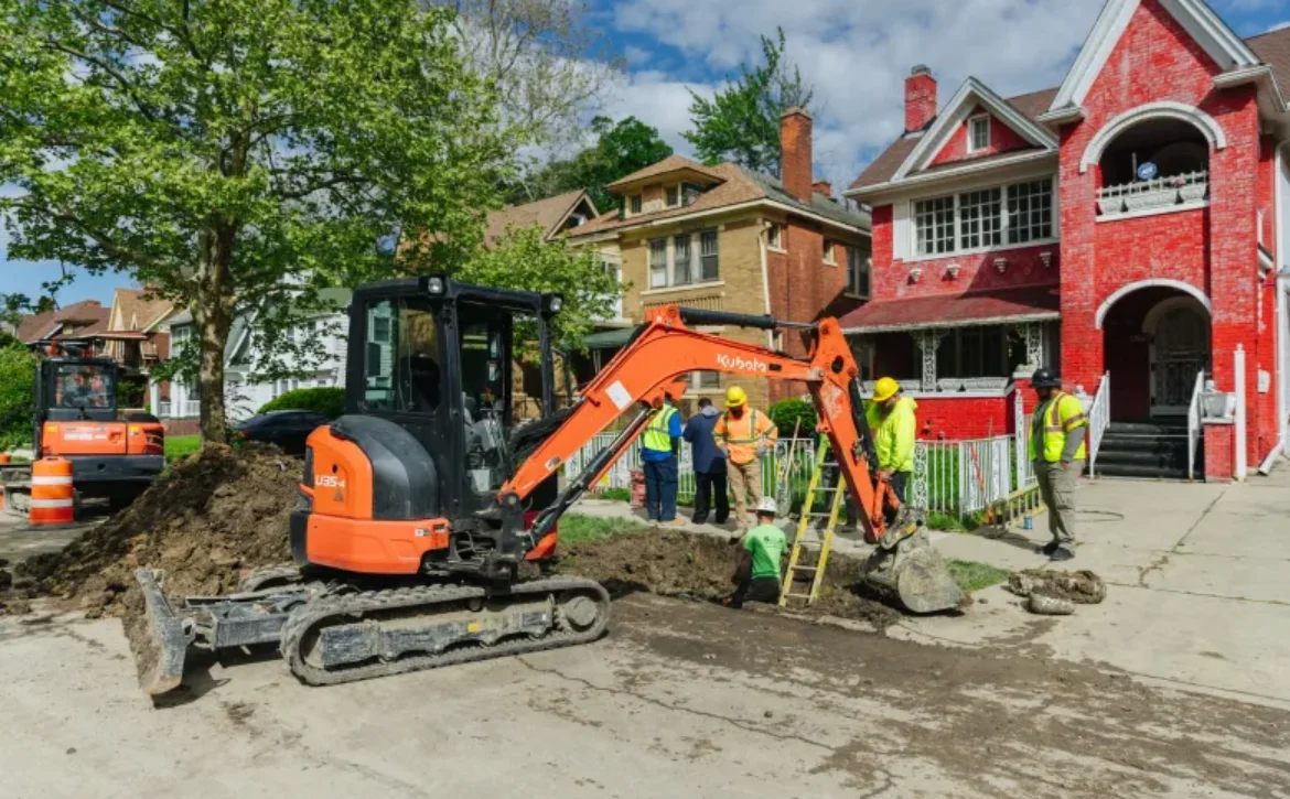 Detroit lead service line replacement