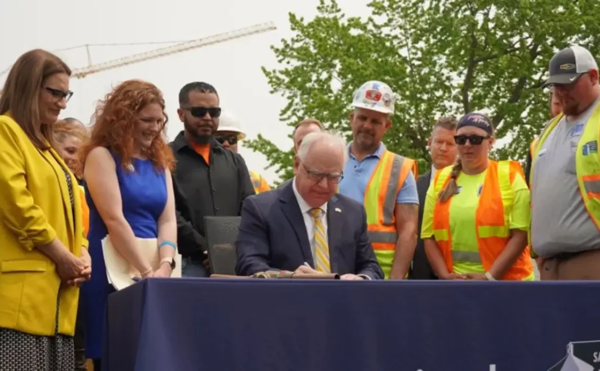 Governor Walz Signs Bill Providing $240 Million to Replace Lead Pipes Across the State
