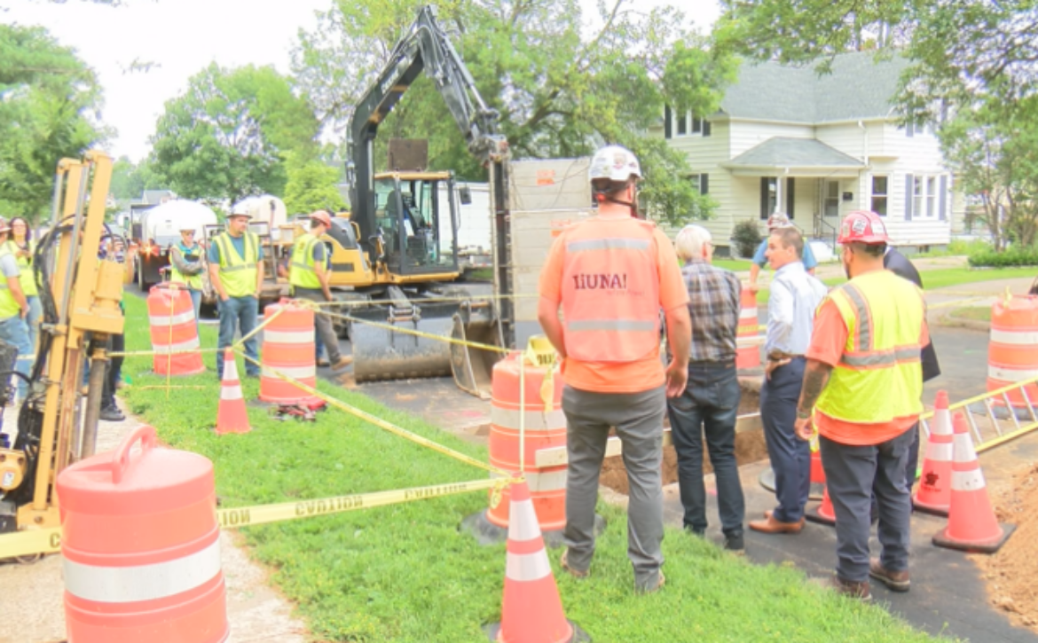 City of Wausau celebrates their 1,000th lead service line removal
