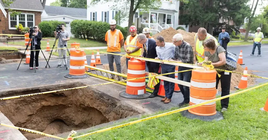 Wausau celebrated its 1,000th lead service line replacement after completing the milestone in just over one year.