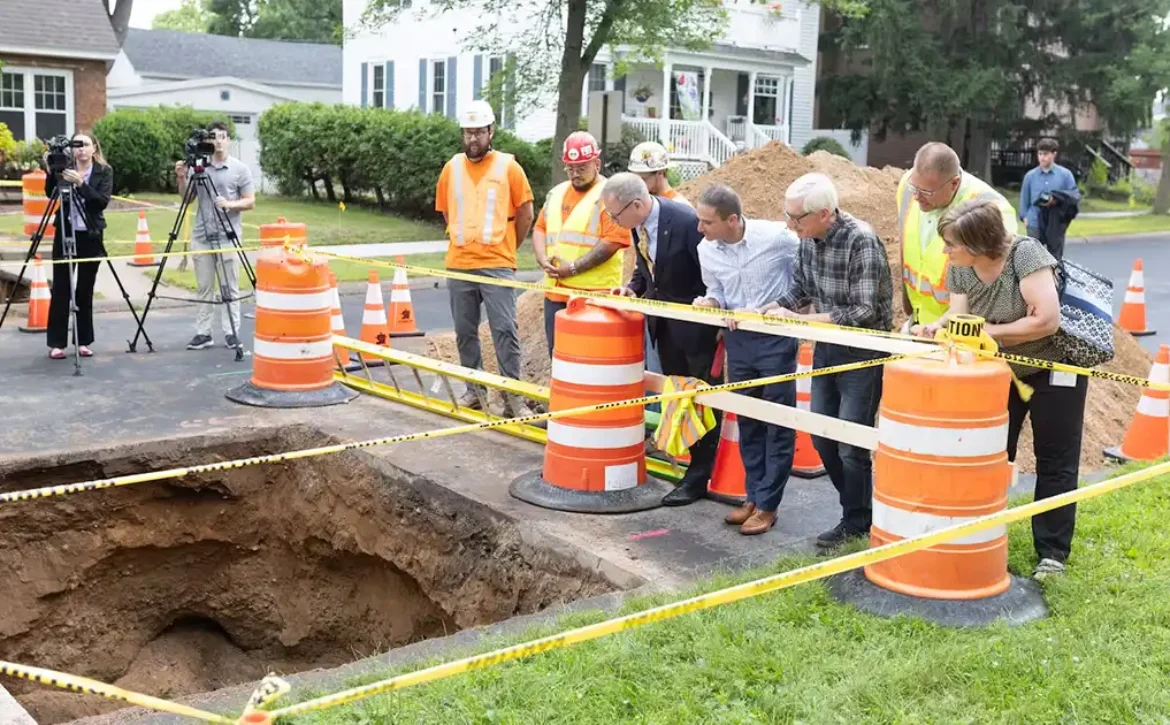 Wausau celebrated its 1,000th lead service line replacement after completing the milestone in just over one year.